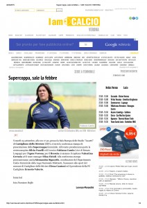 Supercoppa - Serie A Calcio Femminile